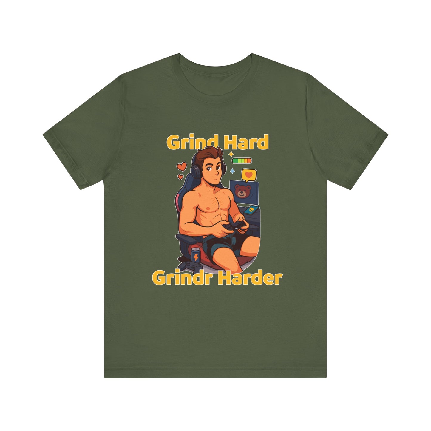 Grind Hard, Grindr Harder Tee